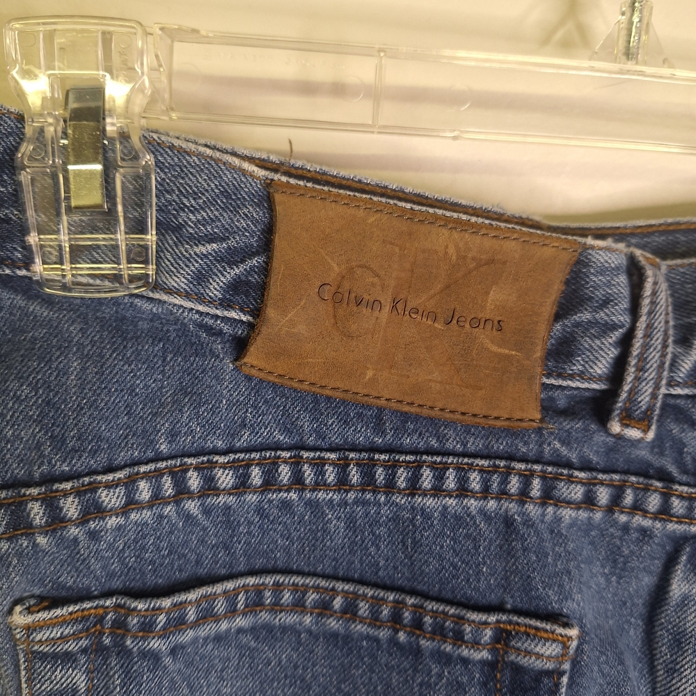 Calvin Klein Denim Jeans Straight Leg . Easy Fit .Size 10